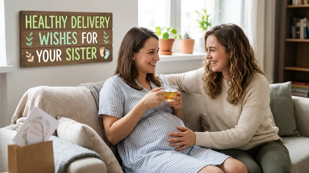 Healthy Delivery Wishes for Your Sister