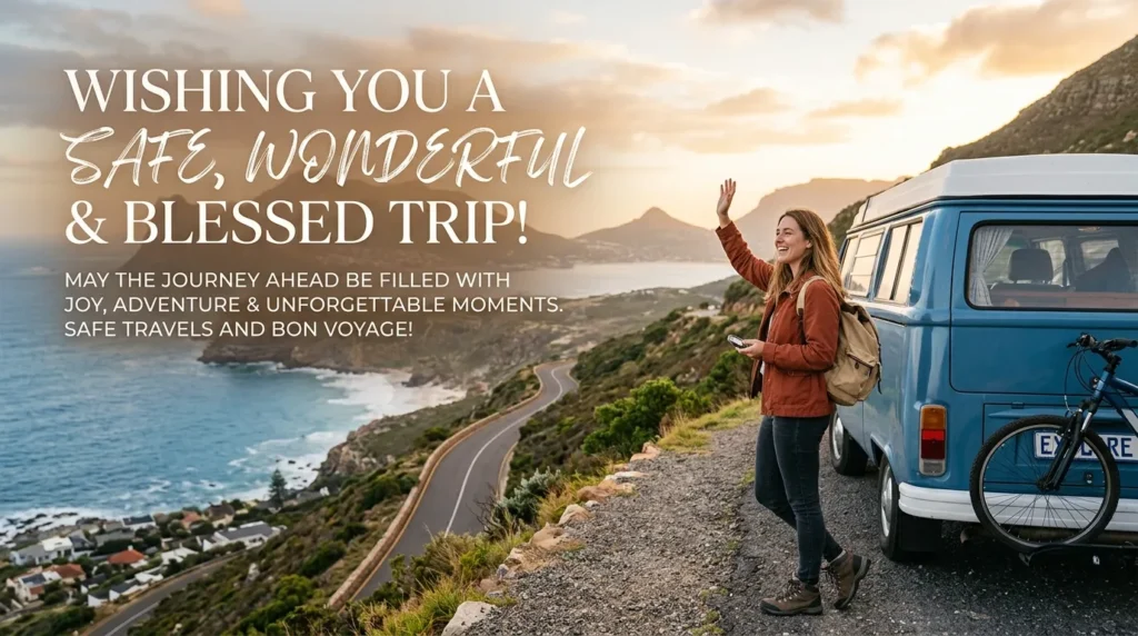 Best Wishing You a Safe Trip Wishes