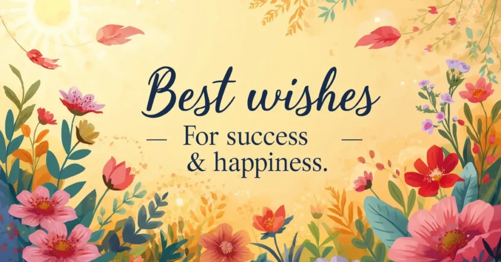 Best Wishing You Success and Happiness Wishes
