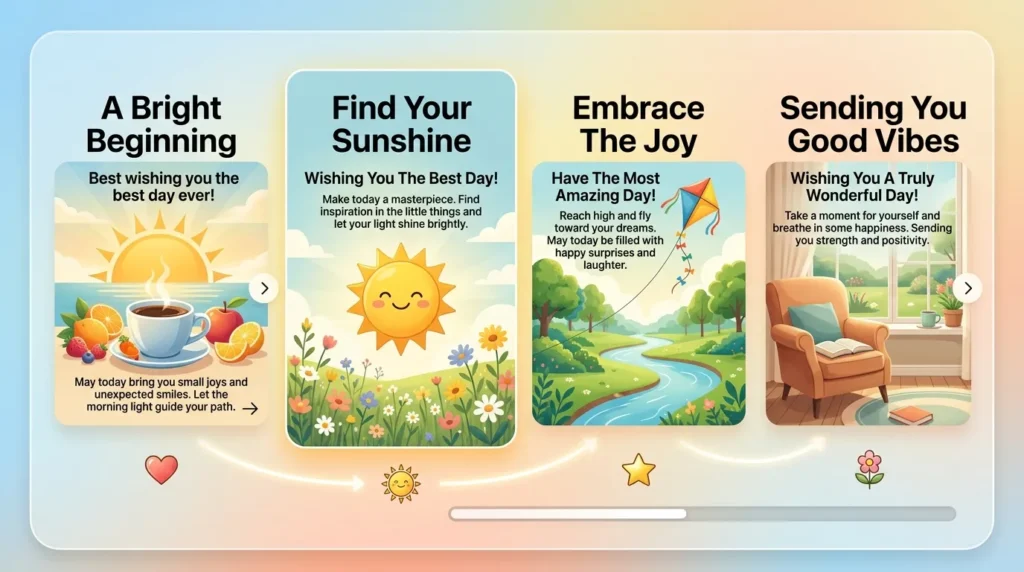 Best Wishing You the Best Day Messages