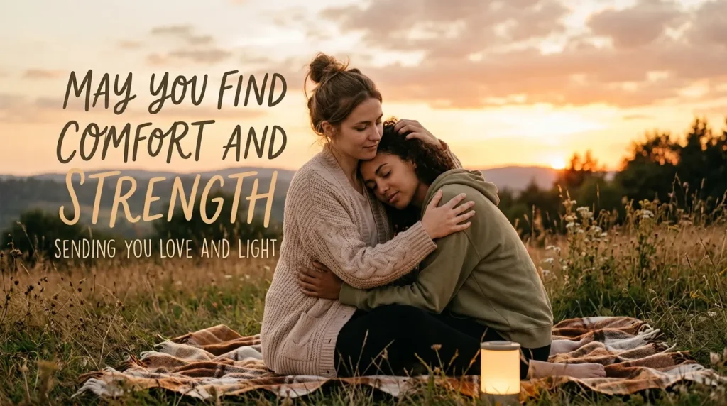 Comfort and Strength Wishes for a Friend