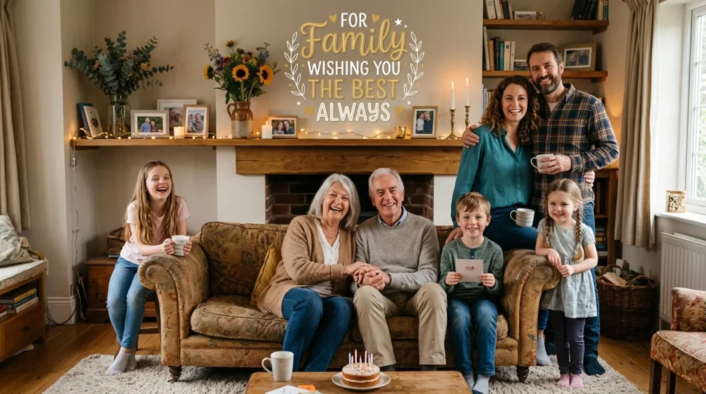 For Family Wishing You the Best Always