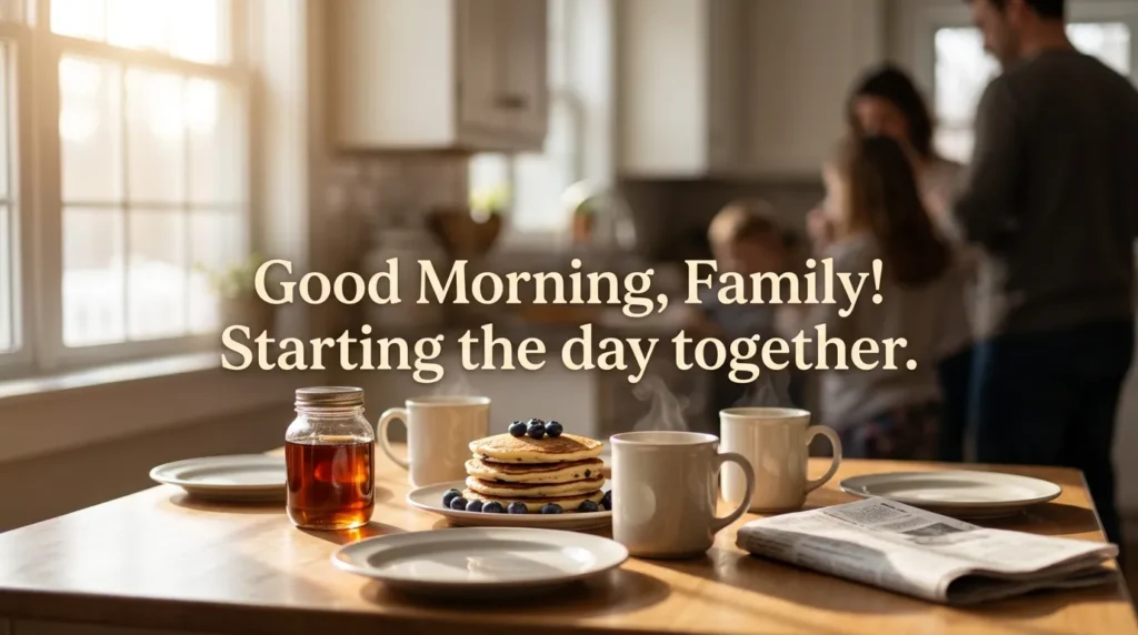 Good Morning Wishes for Family