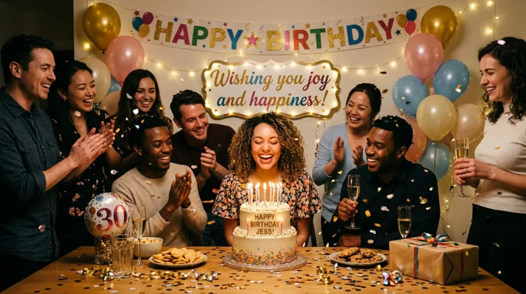 Happy Birthday Wishing You Joy and Happiness