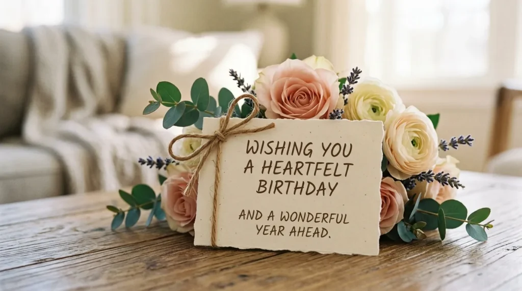 Heartfelt Wishing You Birthday Message