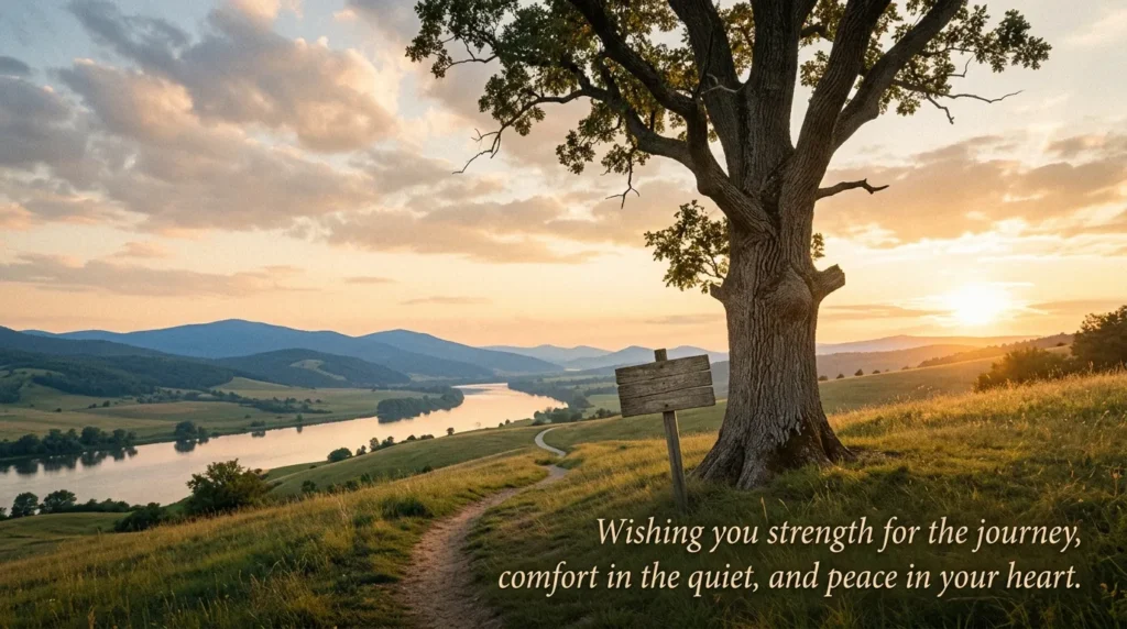 Inspirational Comfort and Strength Wishes