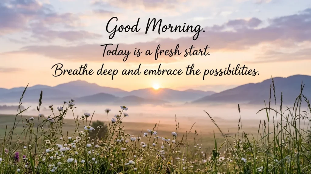 Inspirational Good Morning Wishes