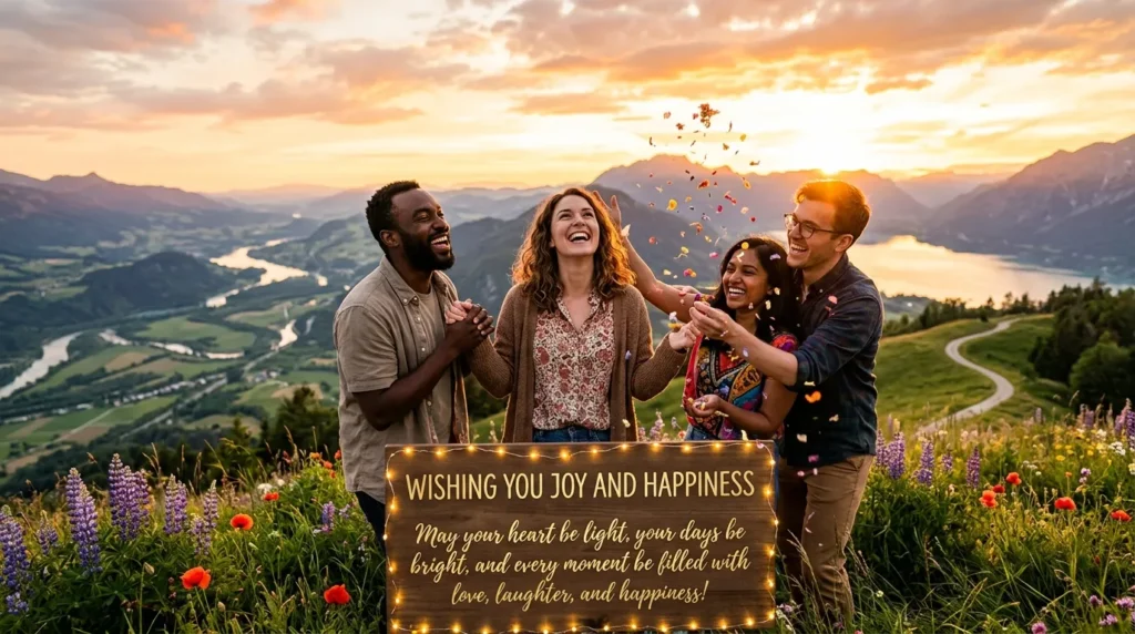 Inspirational Wishing You Joy and Happiness Wishes