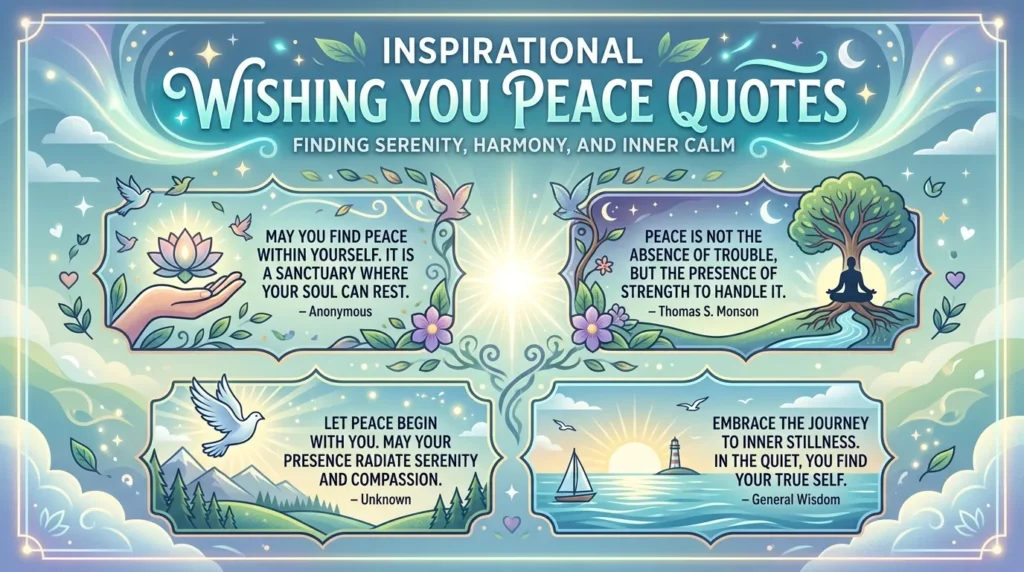 Inspirational Wishing You Peace Quotes
