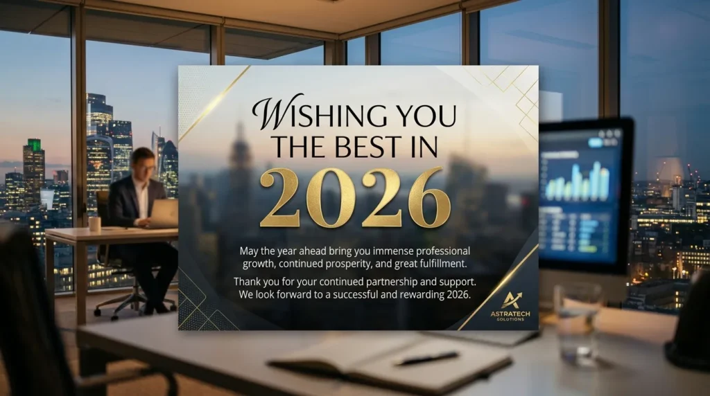 Professional Wishing You the Best in 2026 Wishes
