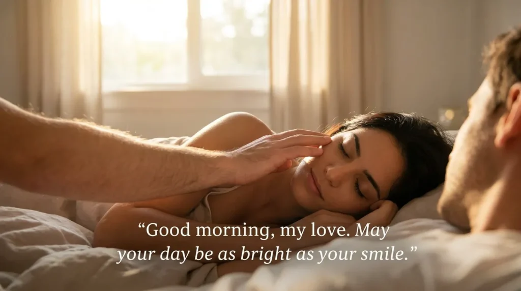 Romantic Wishing You a Good Morning Wishes