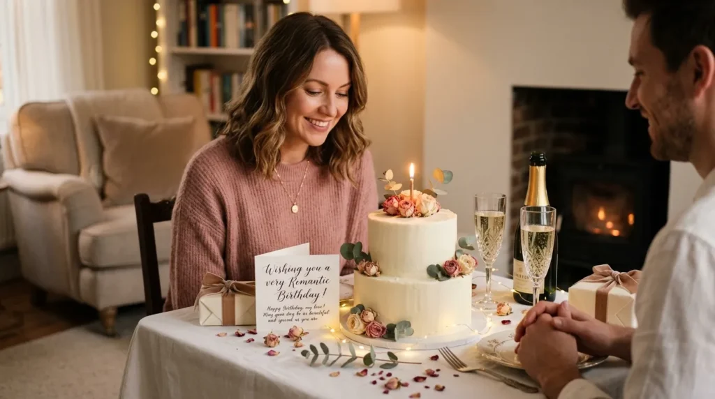Romantic Wishing You Birthday Message