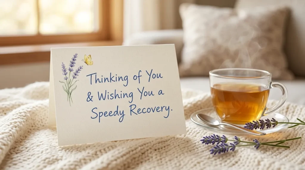 Short Thinking of You and Wishing You a Speedy Recovery Wishes