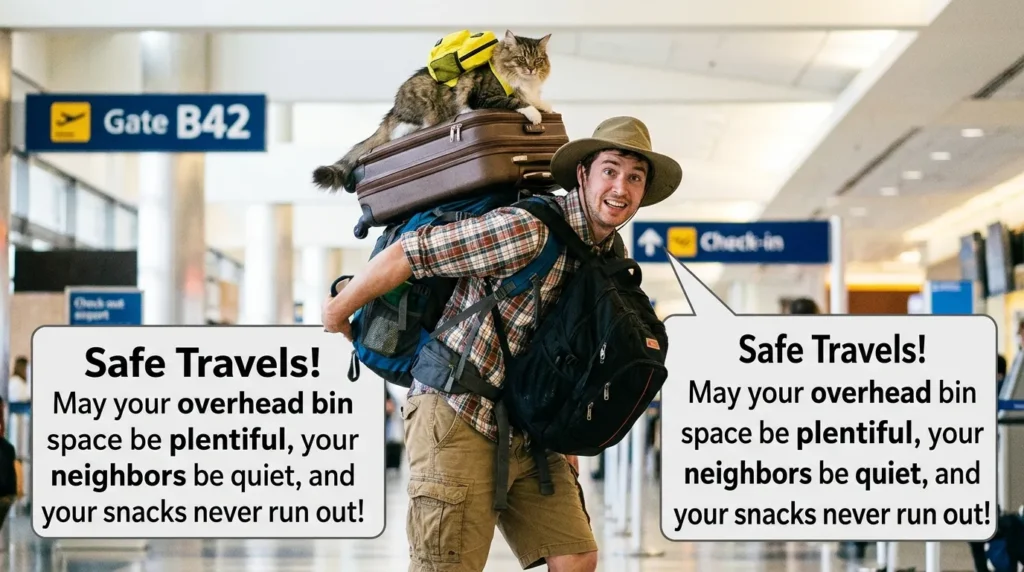 Short Wishing You a Safe Trip Messages