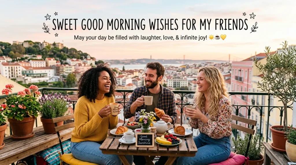 Sweet Good Morning Wishes for Friends