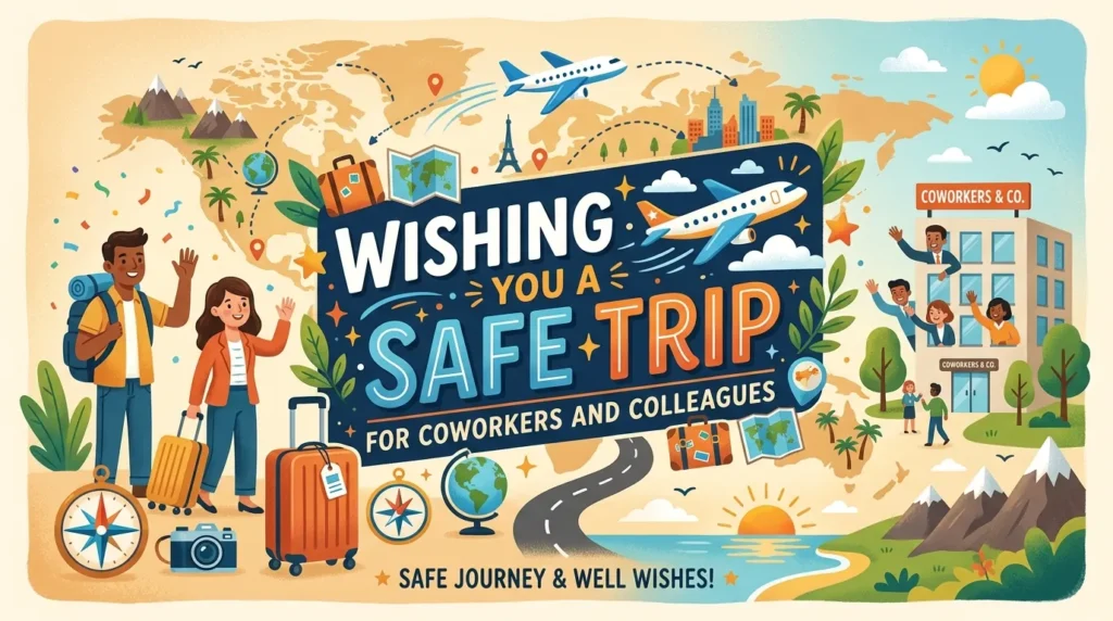 Wishing You a Safe Trip for Coworkers and Colleagues