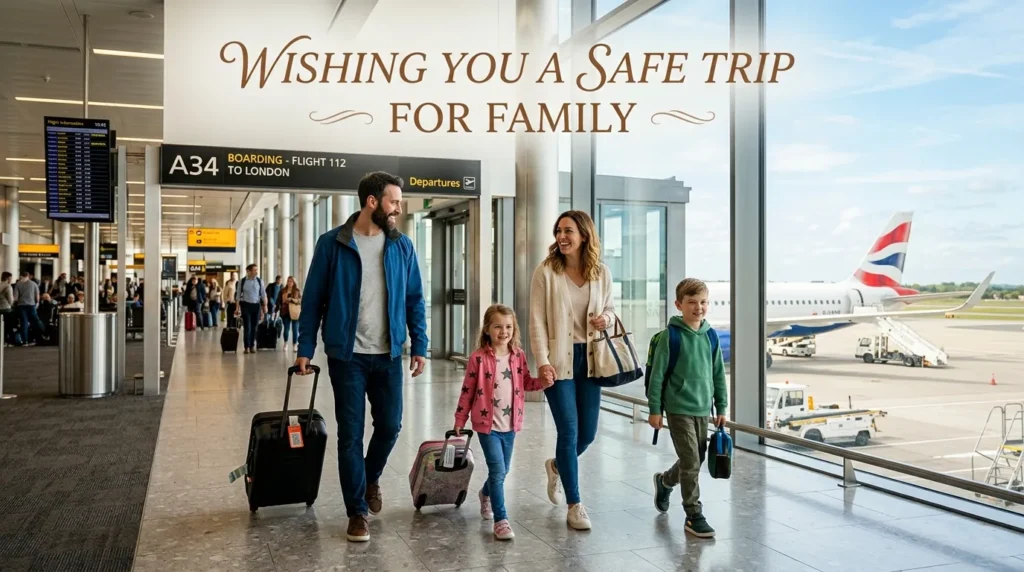 Wishing You a Safe Trip for Family