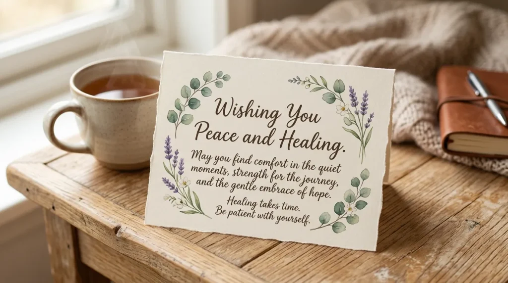 Wishing You Peace and Healing Quotes