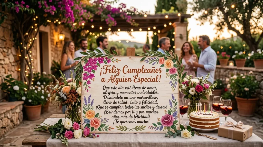 Beautiful Spanish Birthday Wishes for Someone Special