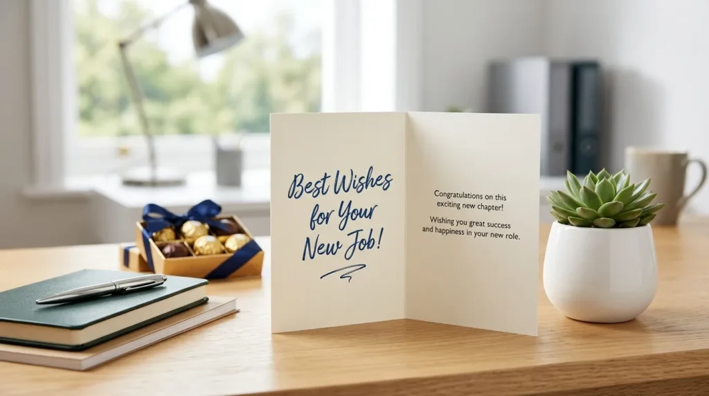 Best Wishes for Your New Job