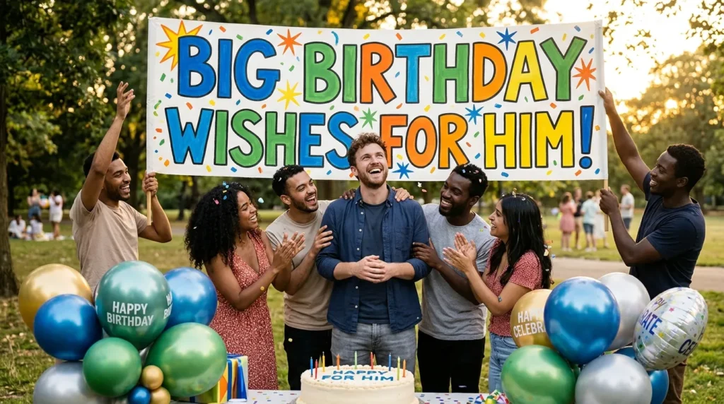 Big Birthday Wishes for Him
