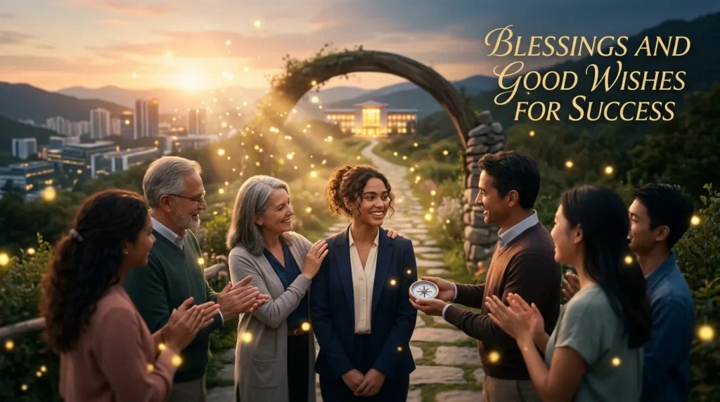 Blessings and Good Wishes for Success