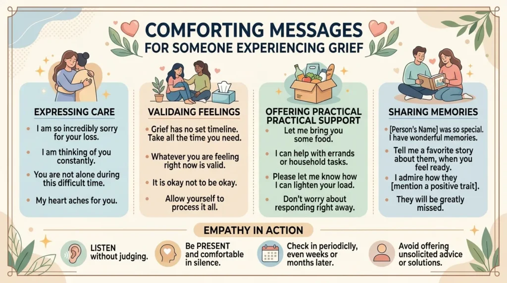 Comforting Messages for Someone Experiencing Grief