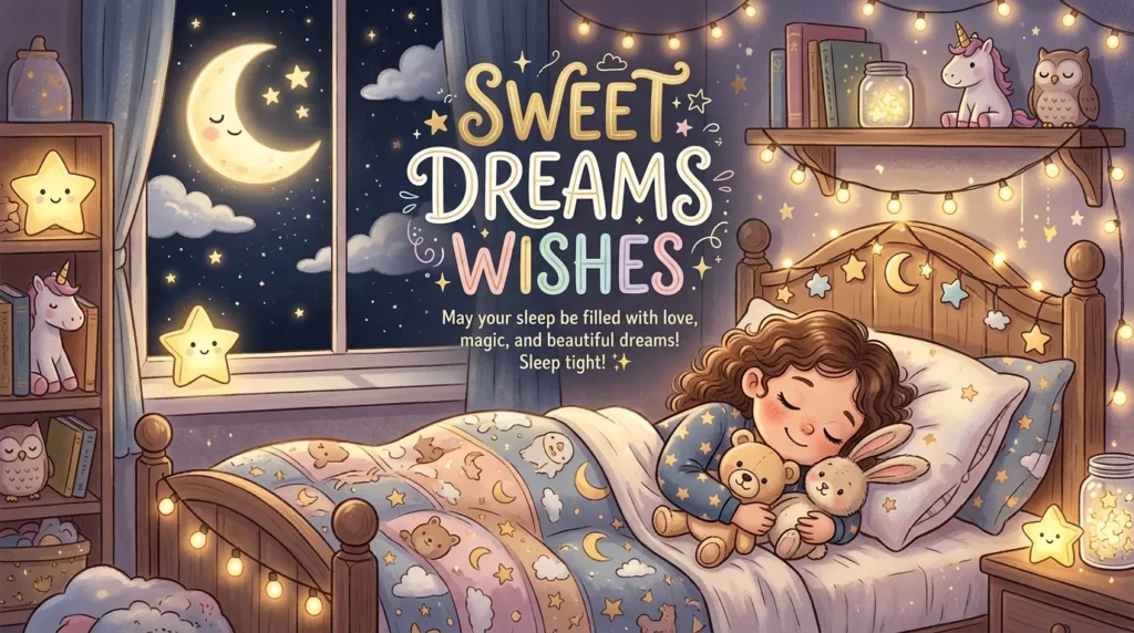 Cute Sweet Dreams Wishes