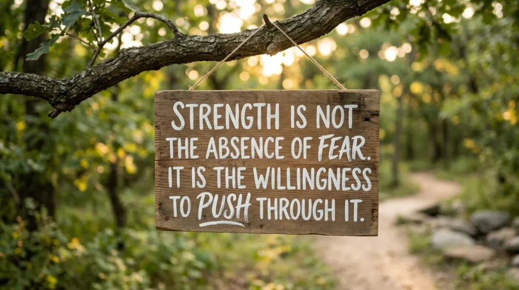 Encouraging Words of Strength