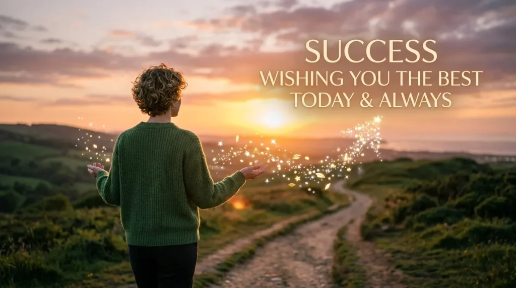 For Success Wishing You the Best Today and Always