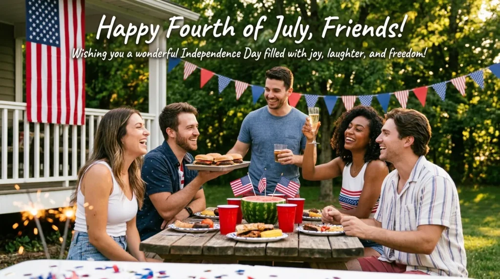 Fourth of July Wishes for Friends