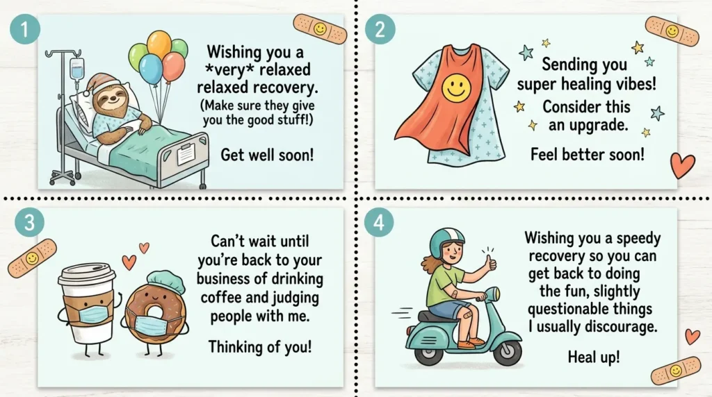 Funny and Lighthearted Safe Surgery Wishes