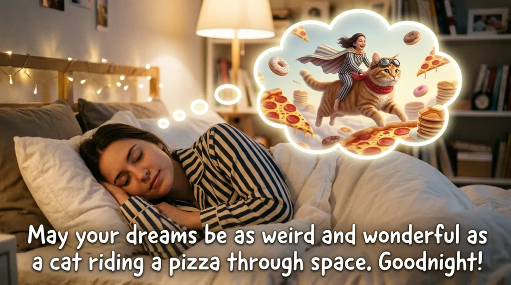 Funny Sweet Dreams Wishes