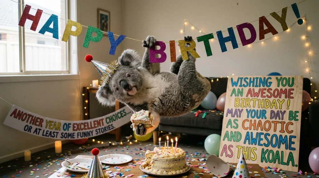 Funny Wishing You an Awesome Birthday Messages