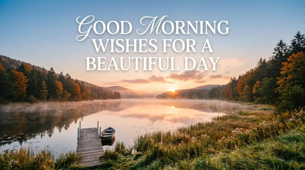 Good Morning Wishes for a Beautiful Day