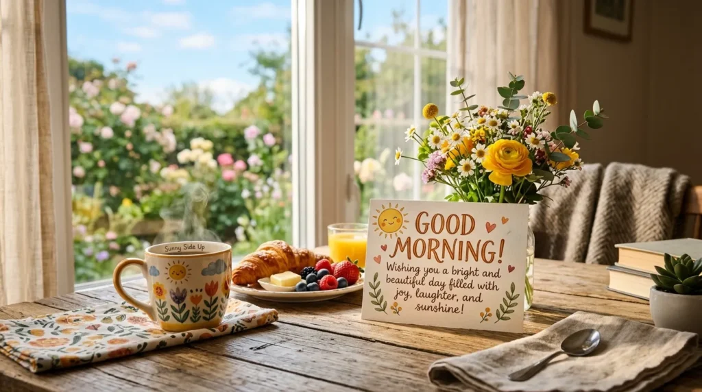 Good Morning Wishes to Brighten Someone's Day