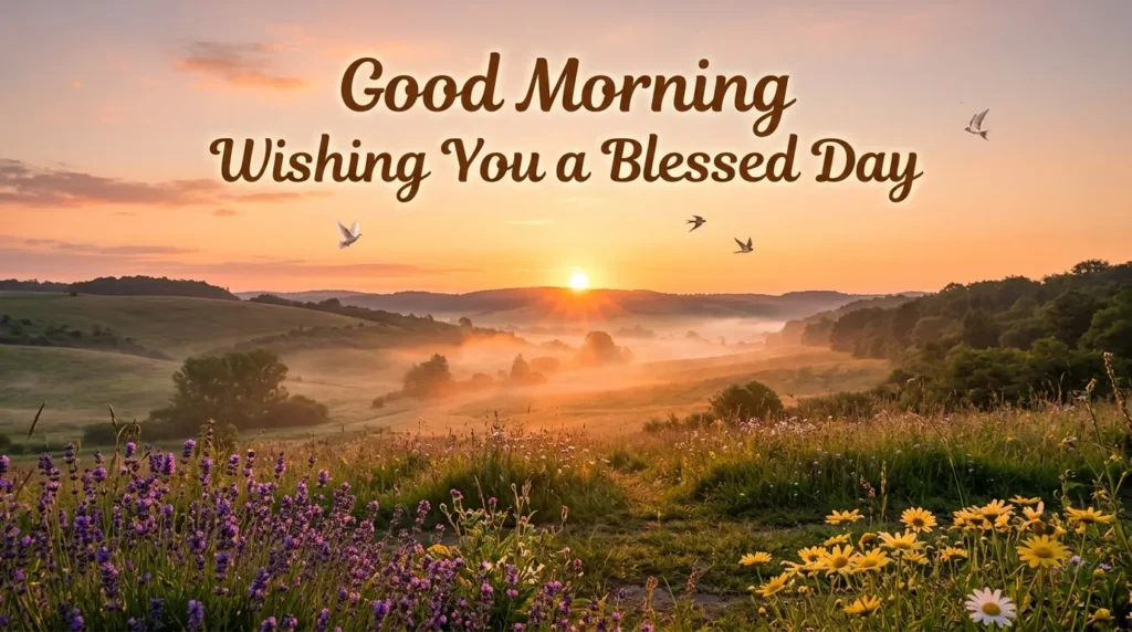 Good Morning Wishing You a Blessed Day