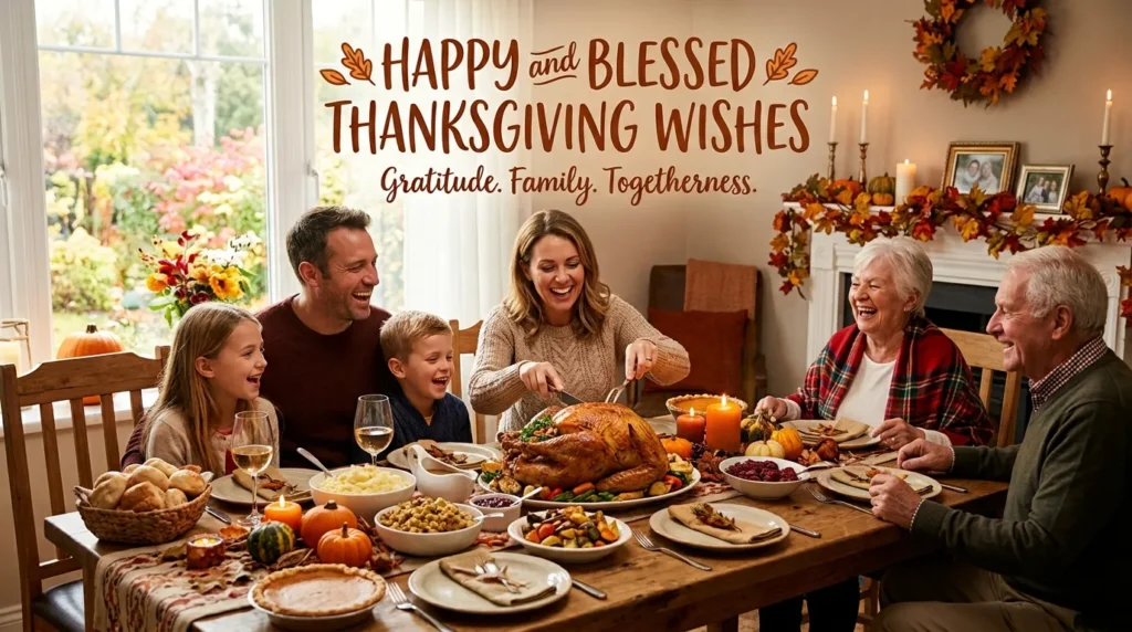 Happy and Blessed Thanksgiving Wishes