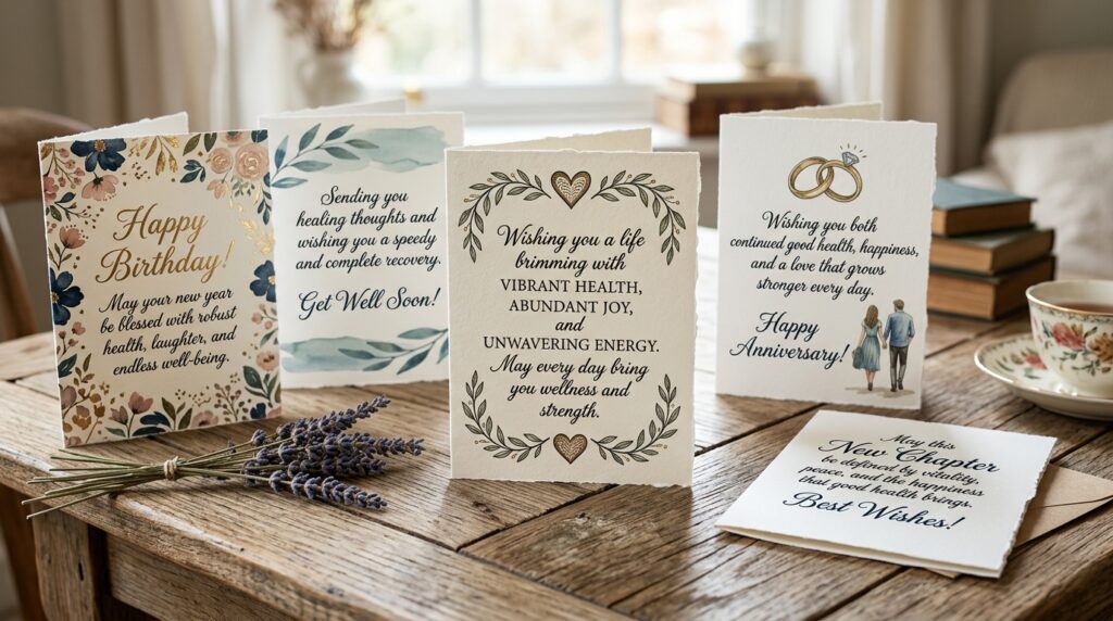 Health Wishes for Special Occasions