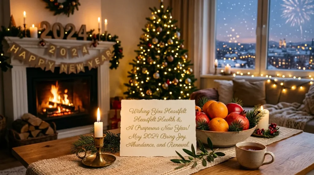 Heartfelt Healthy and Prosperous New Year Wishes