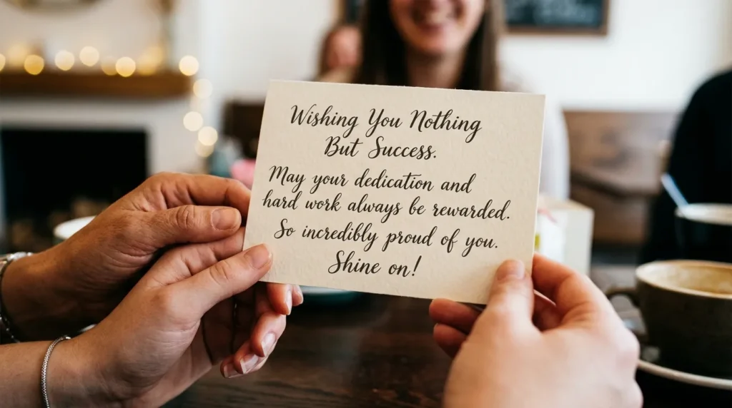 Heartfelt Wishing You Nothing but Success Messages