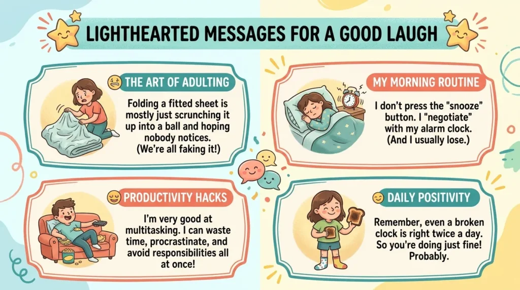 Lighthearted Messages for a Good Laugh