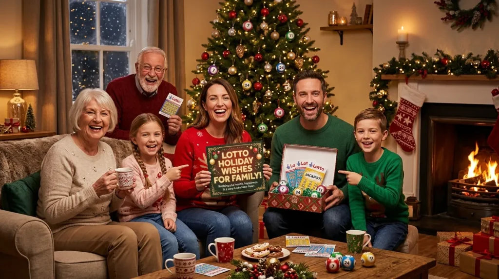 Lotto Holiday Wishes for Family