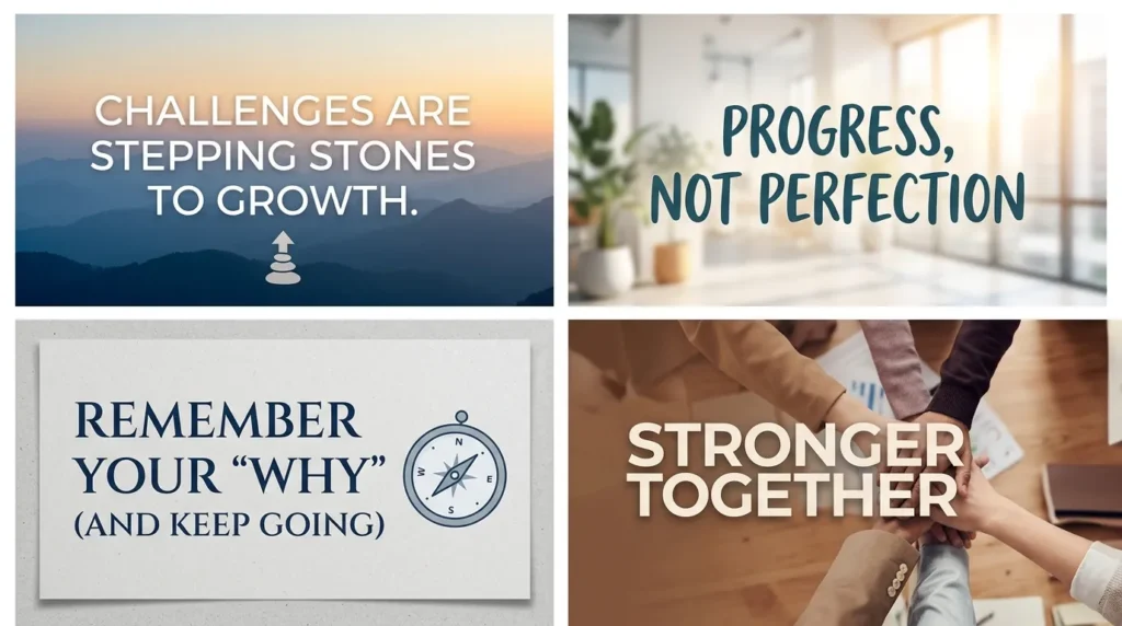 Motivational Messages for Difficult Times at Work