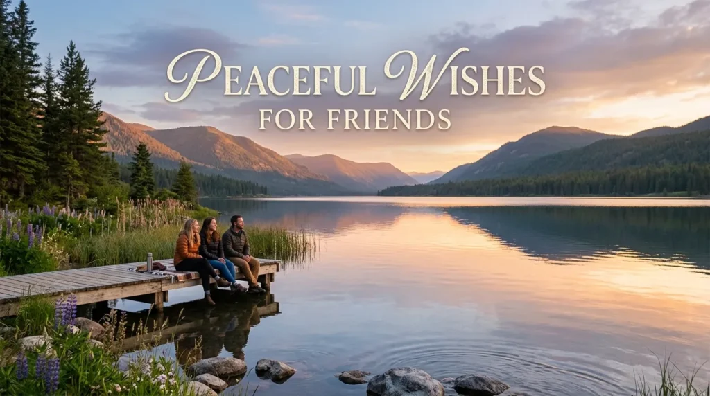 Peaceful Wishes for Friends