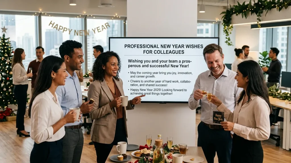 Professional New Year Wishes for Colleagues