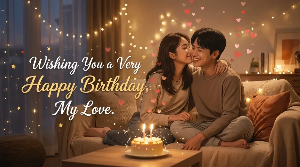 Romantic Wishing You a Very Happy Birthday GIF Wishes