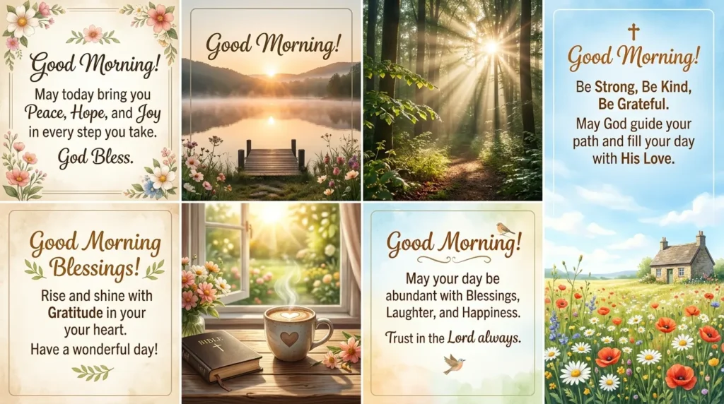 Short Good Morning Blessings