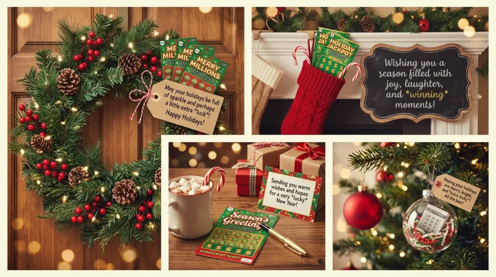 Short Lotto Holiday Cheer Wishes