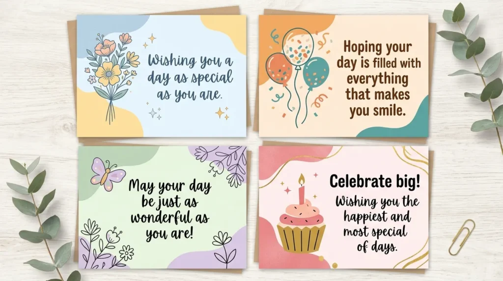 Short Wishing You a Day as Special as You Are Messages